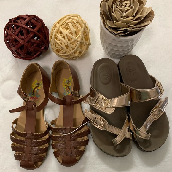 Bundle 2 pairs Girl shoes - Picture 1 of 10